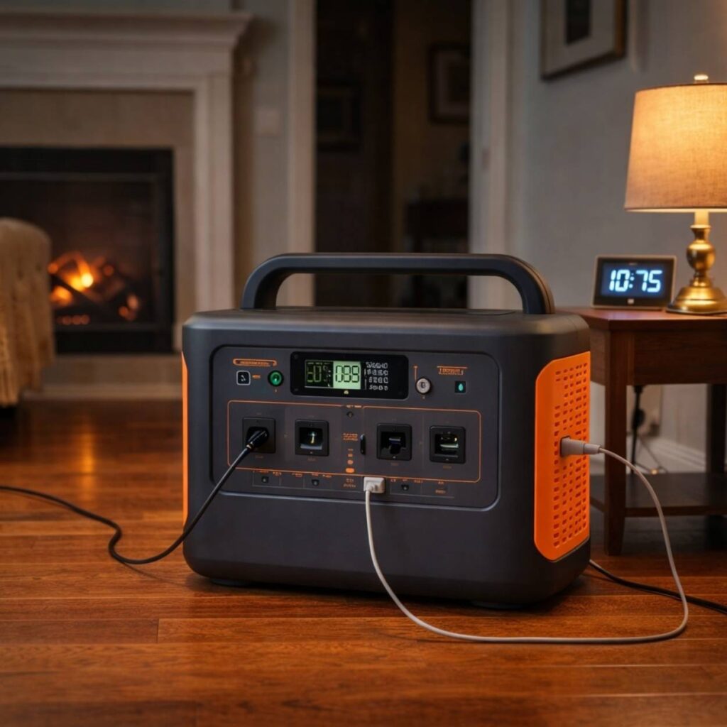 Home backup portable power station