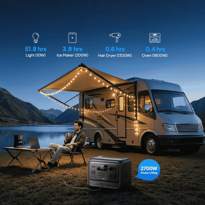 bluetti elite 100 v2 gives 1024Wh, 1800W