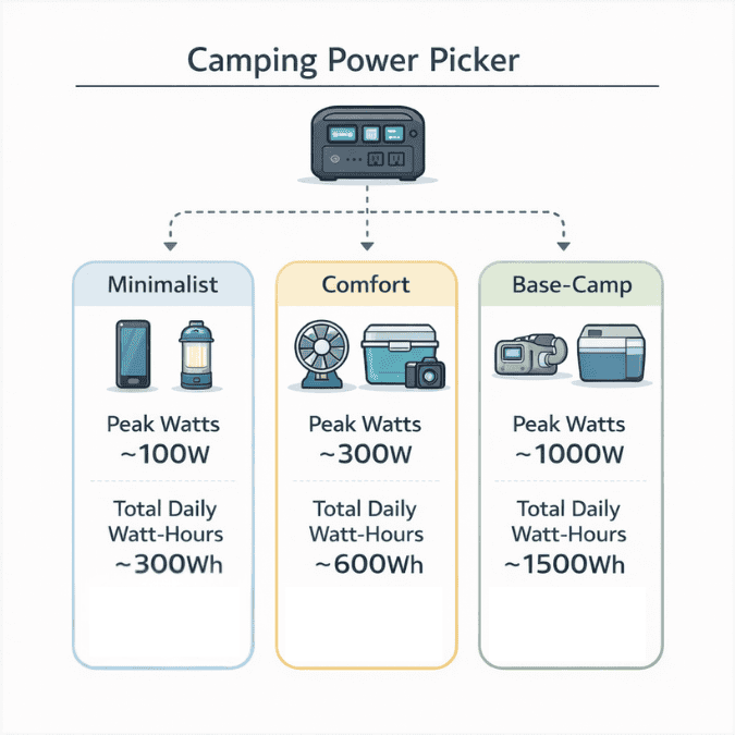 camping power picker