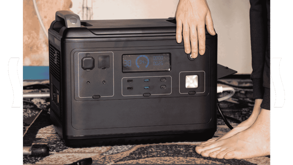 maintain a portable power station