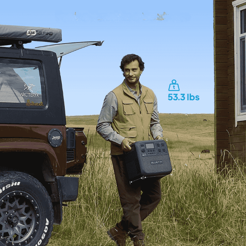 Weight of the BLUETTI Elite 200 V2