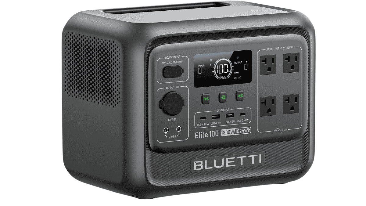 portable power station for apartment blackout