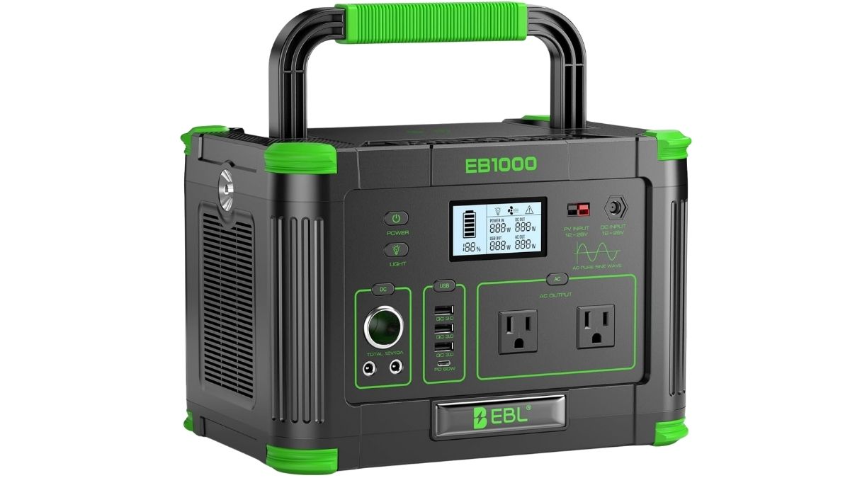 ebl portable power station voyager 1000