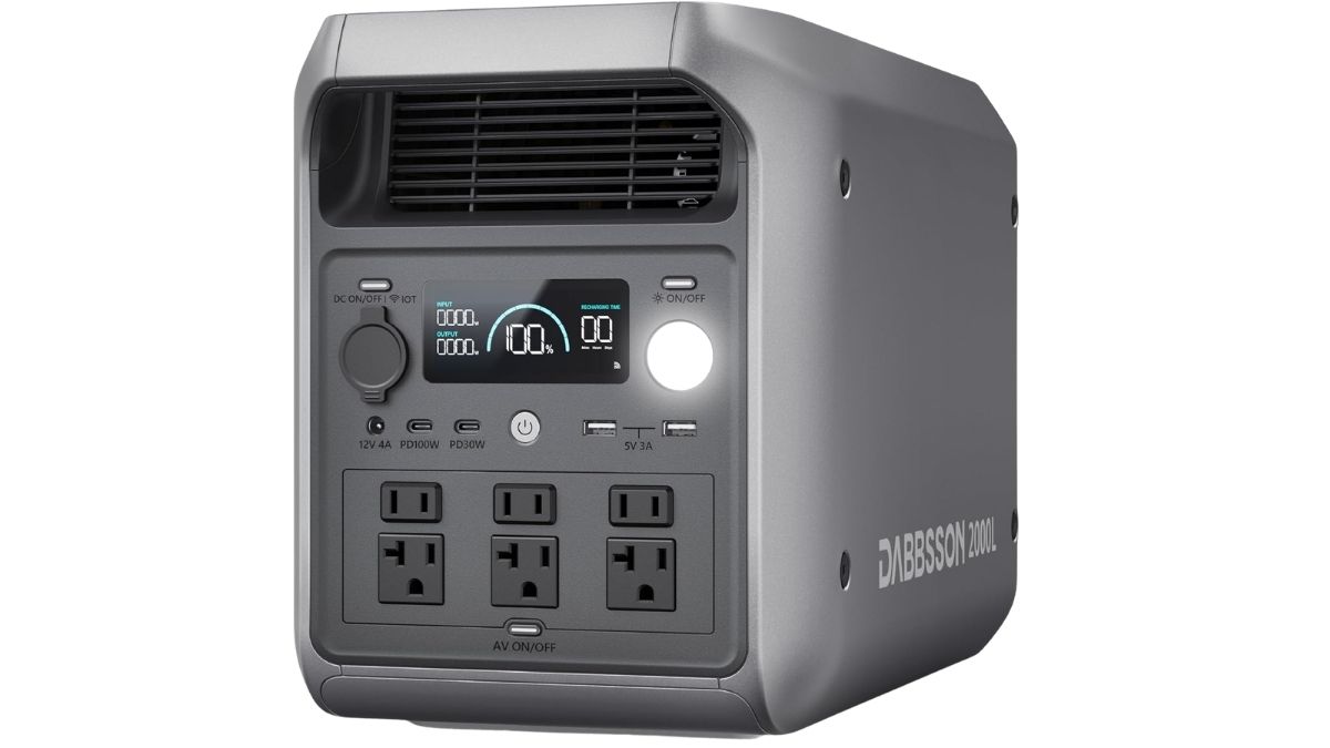 portable power station for CPAP machine camping trip
