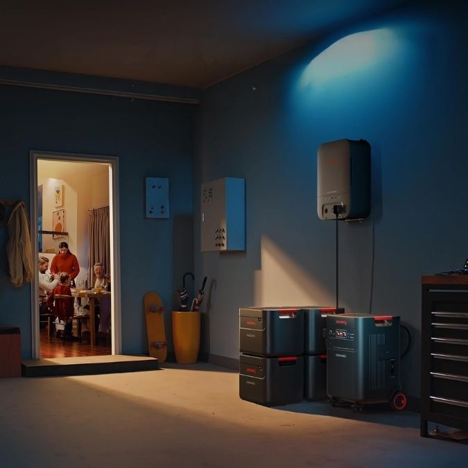 power up using the Jackery Explorer 5000 Plus with 500W panels
