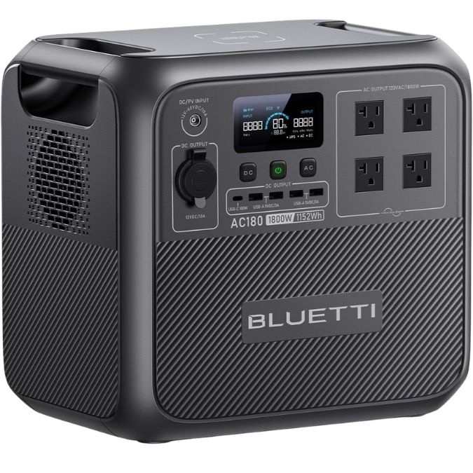 BLUETTI AC180 Portable Power Station